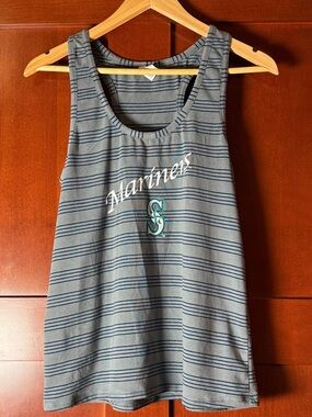 MLB Genuine Merchandise Seattle Mariners Loungewear Tank Top Size Large